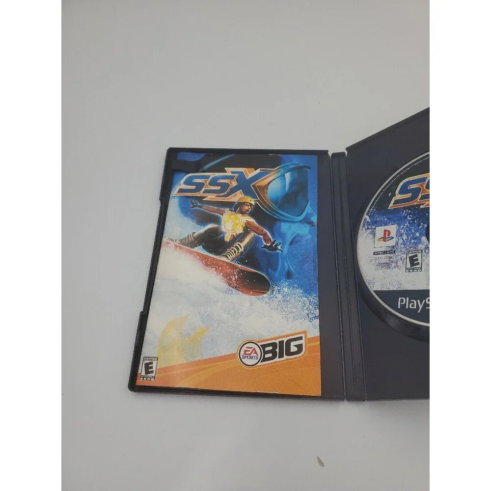 SSX BIG Sony PlayStation 2 PS2 Complete EA Sports 2000 Book Tested